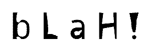 blah
